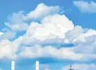白天像棉花糖 傍晚变熔岩橙 郑州的云美了整个周末