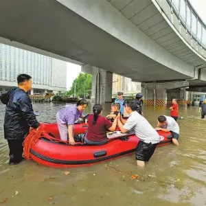 刘宁到郑州市郑东新区二七区调研检查防汛工作