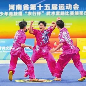 金牌减量竞争升级 省运会武术套路焕新前行